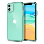 Θήκη για iPhone Spigen Ultra Hybrid Crystal Clear σε iPhone 11 blue