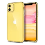 Θήκη για iPhone Spigen Ultra Hybrid Crystal Clear σε iPhone 11 yellow