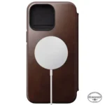 Θήκη iPhone 14 Nomad Modern Leather Case Brown Magsafe