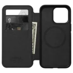 Θήκη iPhone 13 Pro Nomad Rugged Folio Black ανοιχτή