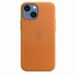 Apple Leather Case iPhone 13 Mini With MagSafe Golden Brown