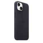 Apple Leather Case iPhone 14 with MagSafe Ink - Image 2