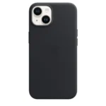 Apple Leather Case iPhone 14 with MagSafe Midnight
