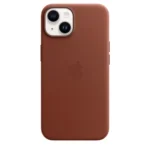 Apple Leather Case iPhone 14 Plus with MagSafe Umber