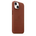 Apple Leather Case iPhone 14 Plus with MagSafe Umber - Image 2