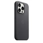Apple iPhone 15 Pro FineWoven Case With MagSafe Black - Image 2