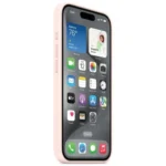 Apple iPhone 15 Pro Max Silicone Case With MagSafe Light Pink - Image 3