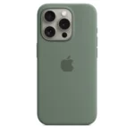Apple iPhone 15 Pro Silicone Case With Magsafe Cypress