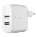 Belkin BoostCharge Dual Usb-A Wall Charger 24w Lightning To Usb-A Cable WCD001vf1Mwh - Image 2