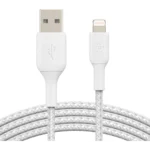 Belkin BoostCharge USB-A to Lightning Braided 2m White (CAA002bt2MWH) - Image 2