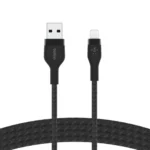Belkin BoostCharge USB-A to Lightning Pro Flex 2m Black (CAA010BT2MBK) - Image 2