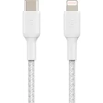 Belkin BoostCharge USB-C to Lightning Braided 2m White (CAA004bt2MWH)