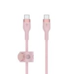 Belkin BoostCharge USB-C to USB-C Pro Flex 1m Pink (CAB011bt1MPK)