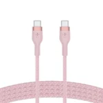Belkin BoostCharge USB-C to USB-C Pro Flex 1m Pink (CAB011bt1MPK) - Image 2