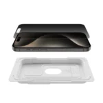 Belkin ScreenForce TemperedGlass Privacy for iPhone 15 Pro ( SFA109EC) - Image 2