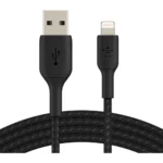 Belkin BoostCharge USB-A to Lightning Braided 3m Black (CAA002bt3MBK) - Image 2