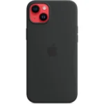 Apple Silicone Case iPhone 14 Plus with MagSafe Midnight - Image 4