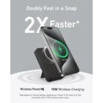 (10K) Anker Powerbank 15W Ultra-Fast Magnetic Charging with Smart Display Black - Image 6