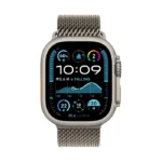 Apple Watch Ultra 2 / GPS + Cellular / 49mm / Natural Titanium Case with Natural Titanium Milanese Loop