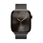 Apple Watch Series 10 / GPS + Cellular / 46mm / Slate Titanium case with Slate Milanese Loop