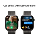 Apple Watch Series 10 / GPS + Cellular / 42mm / Slate Titanium case with Slate Milanese Loop - Image 4