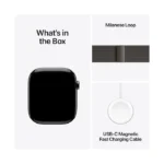 Apple Watch Series 10 / GPS + Cellular / 42mm / Slate Titanium case with Slate Milanese Loop - Image 5
