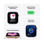 Apple Watch Series 11 / GPS / 42mm / Rose Gold Aluminium case with Light Blush Sport Band - Image 3