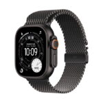 Apple Watch Ultra 3 / GPS + Cellular / 49mm / Black Titanium Case with Black Titanium Milanese Loop