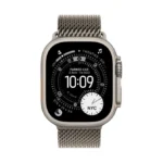 Apple Watch Ultra 3 / GPS + Cellular / 49mm / Natural Titanium Case with Titanium Milanese Loop - Image 2