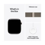 Apple Watch Series 11 / GPS + Cellular / 46mm / Natural Titanium case with Natural Milanese Loop - Image 5