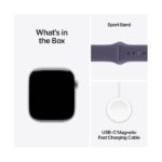 Apple Watch Series 11 / GPS / 42mm / Silver Aluminium case with Purple Fog Sport Band - Image 5