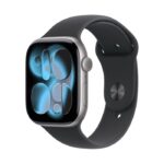 Apple Watch Series 11 / GPS + Cellular / 42mm / Space Grey Aluminium case with Black Sport Band