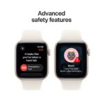 Apple Watch SE 3 / GPS / 40mm / Starlight Aluminium case with Starlight Sport Band - Image 4